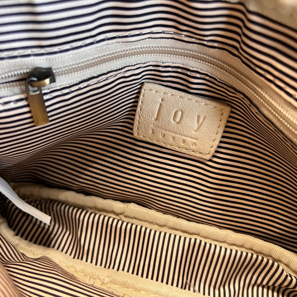 Joy Susan - Kylie Double Zip Sling Belt Bag in Linen - Picture 6 of 10
